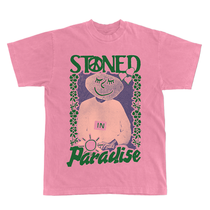 Stoned Tee - Pink