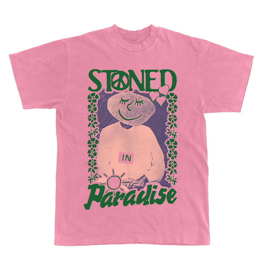 Stoned Tee - Pink